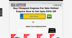 Desktop Screenshot of idealengines.co.uk