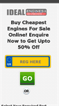 Mobile Screenshot of idealengines.co.uk